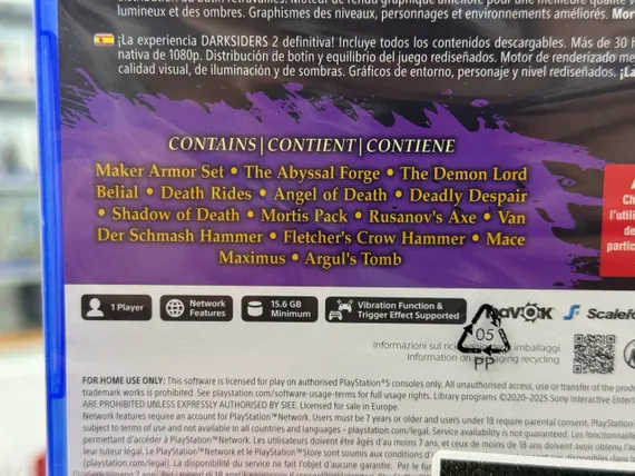 PS5 Darksiders 2 Deathinitive Edition (Новый, Полностью на русском языке, PPSA-23806)