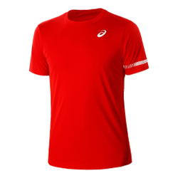 Мужское теннисное поло ASICS T-Shirt Men - Red, White