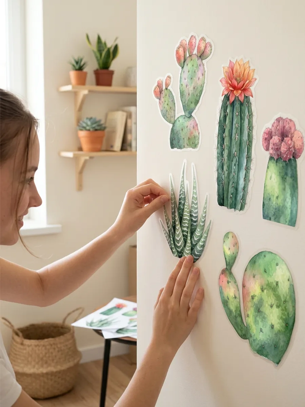 Наклейки на стену для декора большие интерьерные