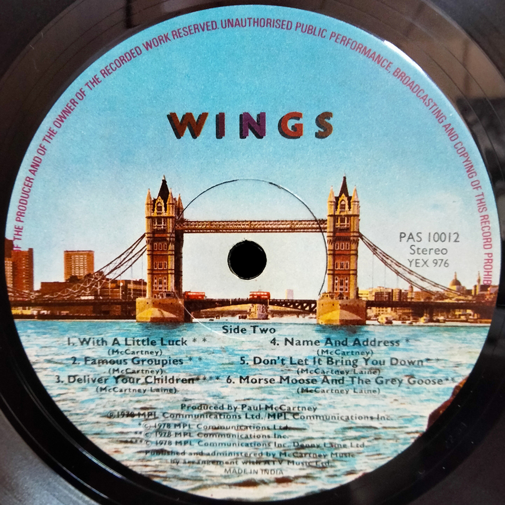 Wings / London Town (LP)