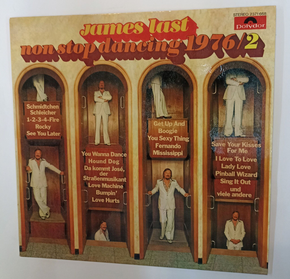 Винтажная виниловая пластинка LP James Last Non Stop Dancing 1976 (Germany 1976)