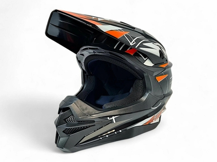 Шлем кроссовый AiM JK803S Orange/Black, XS