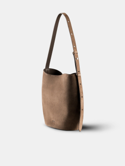 Сумка баскет RENATA SUEDE