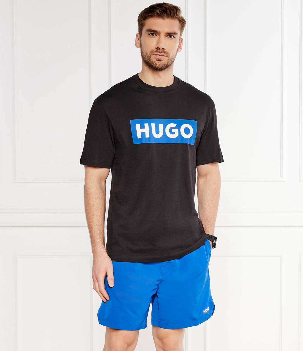 Футболка Nico Hugo Blue - черный(50522376)