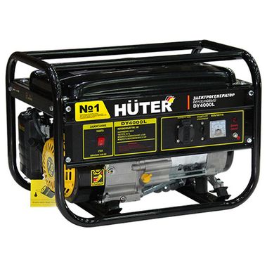 Бензиновый генератор Huter DY6500L - фотография