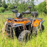Квадроцикл (комплект для сборки) Explorer 450 Deluxe 4х4 EPS Оранжевый (RR)