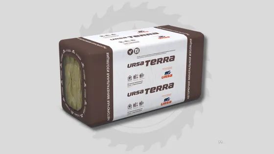 URSA TERRA 37 PN 1200×610×100 мм (8,78м²/упак)