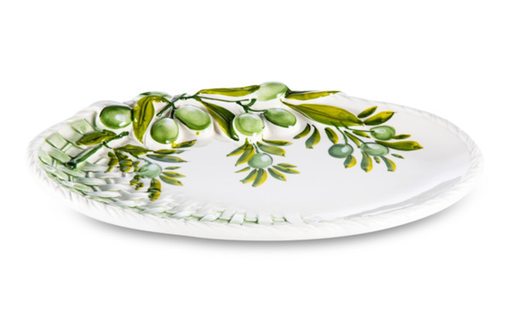 Блюдо 32х20х4см Edelweiss Оливки