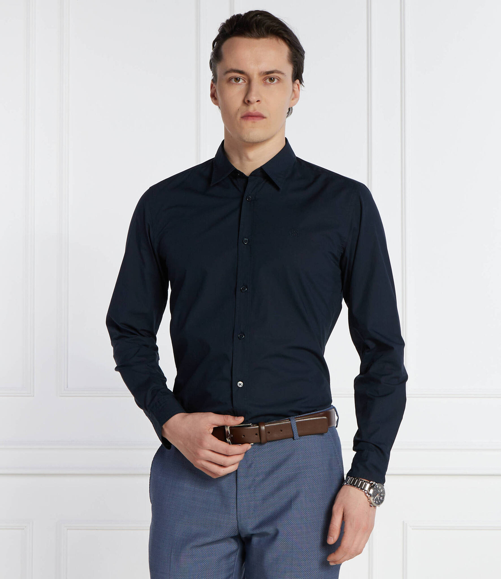 Рубашка S-ROAN-kent-E-C1-242 BOSS BLACK - темно-синий(50514442)