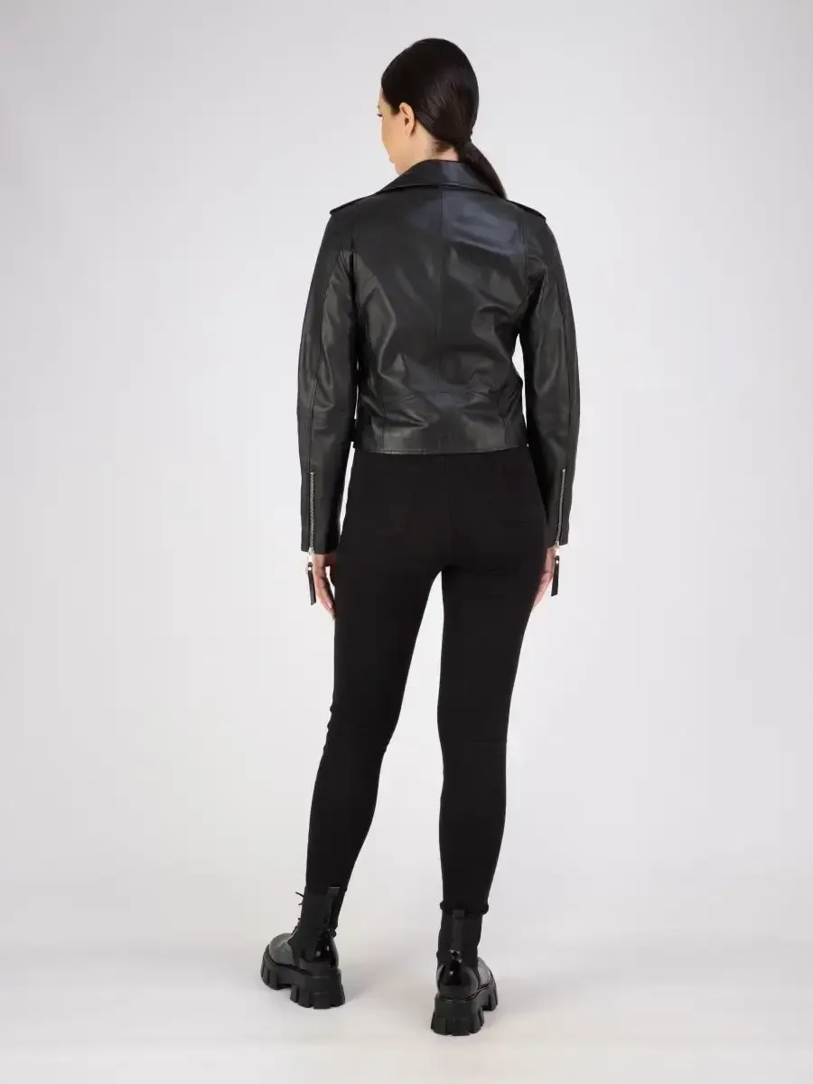Косуха кожаная из натуральной кожи Турция
