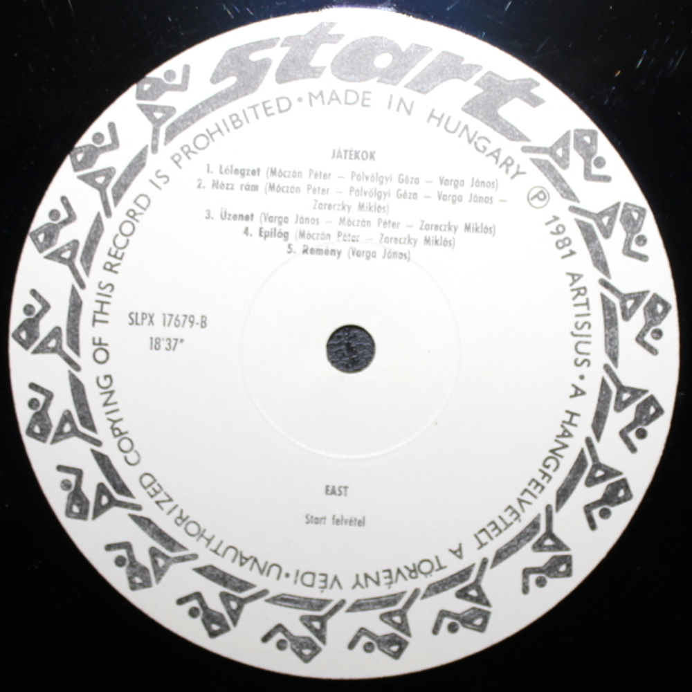 EAST / Jatekok (LP)
