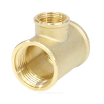 Тройник латунь переходной Ду 20х15х20 (3/4"х1/2"х3/4") ВР LD LD.65.523.20x15x20
