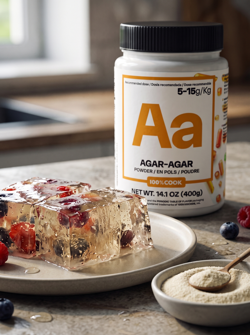 Агар-агар Agar-agar, 400 гр, 100%COOK