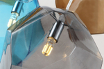 Pendant design lamp Ice Cube by Lasvit (Grey)