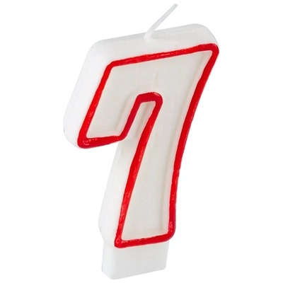 Свеча для торта цифра 7