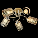 01322-0.3-05 MATT GOLD+CR светильник потолочный Reluce, E27х5