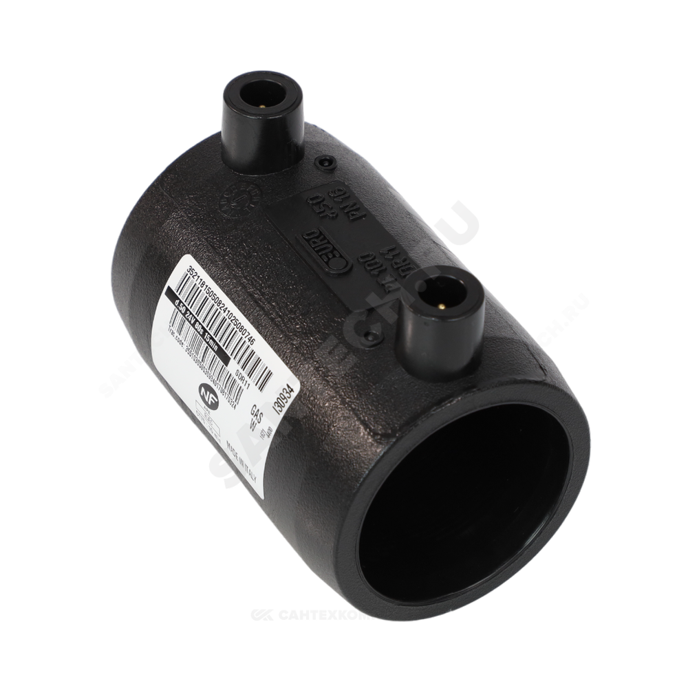 Муфта электросварная ПЭ100 Дн 63 Ру16 SDR11 EUROSTANDARD 2100160063