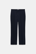 УКОРОЧЕННЫЕ БРЮКИ СРЕДНЕЙ ПОСАДКИ — ZARA