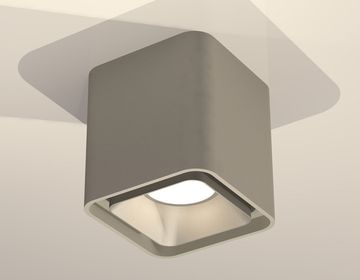 Комплект накладного светильника 1*MR16 GU5.3 XS7842003 SGR/SSL серый песок/серебро песок(C7842, N7703)DIY System Complects Ambrella