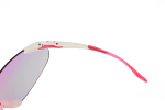 Спортивные очки с диоптриями HILX Domain Shiny White / Photochromic Red Mirror Lens