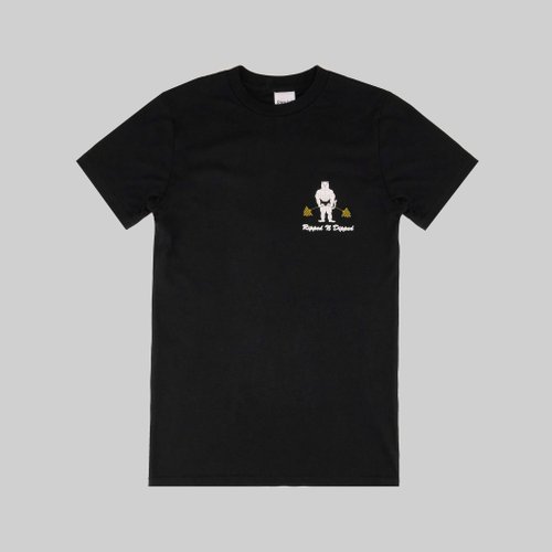 Футболка мужская Ripndip Ripped N Dipped Tee артикул:RNDWORKOUT8 - купить в магазине Дайс