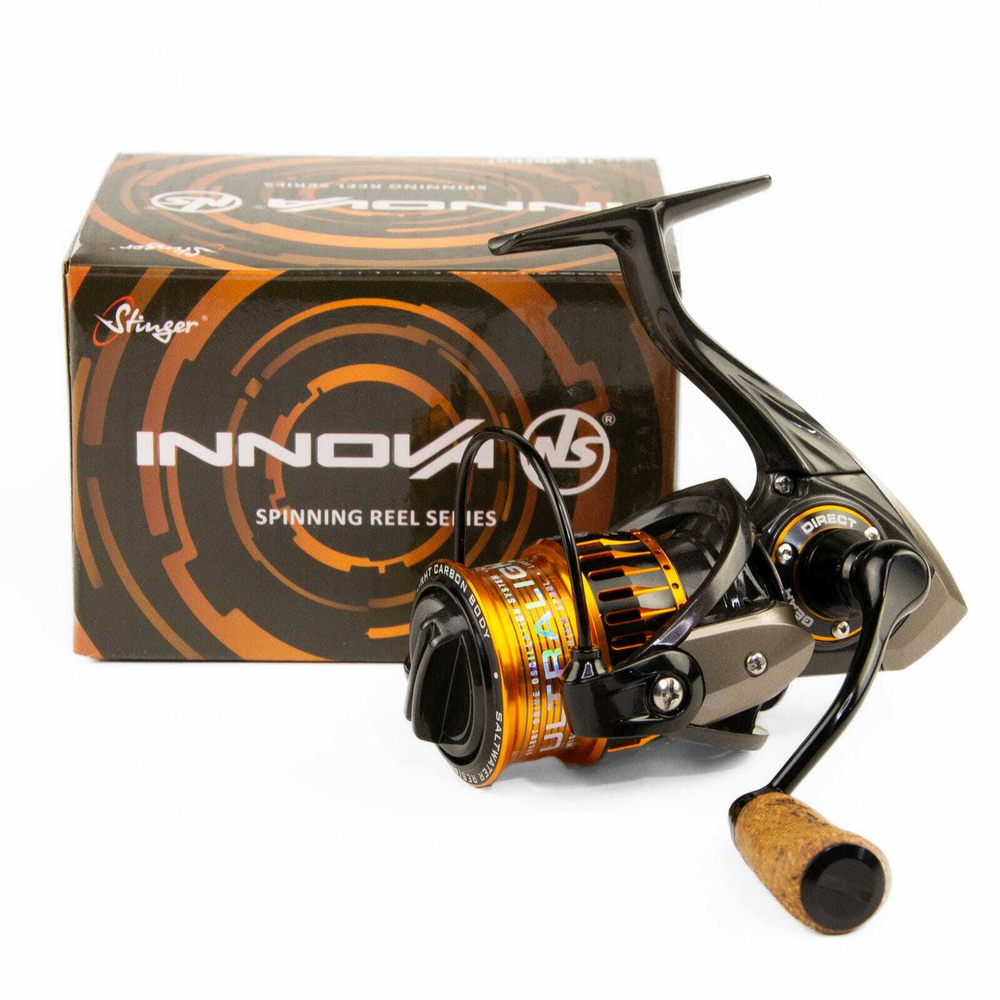 Катушка безынерционная Stinger Innova NS 2520 (2500, 8+1, мет. шпуля)