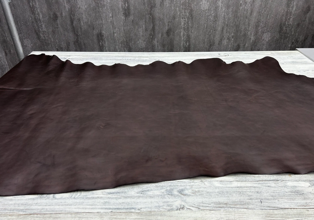 Кожа от фабрики Ecopell  Monteria Wax Dark Brown