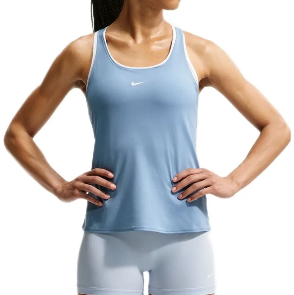Топ теннисный Nike Dri-Fit Pro Tank - work blue/white