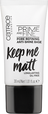 Матирующий праймер с эффектом сужения пор CATRICE Prime And Fine Pore Refining Anti-Shine Base Keep Me Matt 30 мл