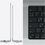 Ноутбук Apple MacBook Pro 14" A2442 (MKGR3X/A) 14"/Apple M1 Pro/RAM 16GB/SSD 512GB/14 Core GPU/3024*1964/Retina/Mac Os/Подсветка кл-ры: нет/серебристый. Состояние: B1