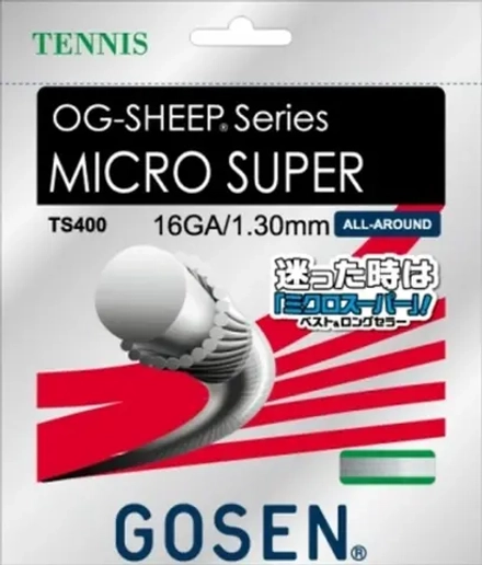 Струны теннисные Gosen OG-SHEEP Micro Super (12.2 m)