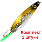 Блесна для рыбалки колебалка НЕРКА FIRE 26 г.
