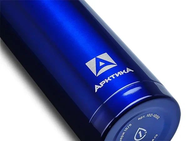 Термос Арктика 1000 мл вакуумный, нержавейка 102-1000-BL Синий