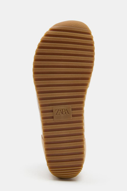 ZARA КОМБИНИРОВАННЫЕ КРОССОВКИ BAREFOOT, ЗЕЛЕНЫЙ