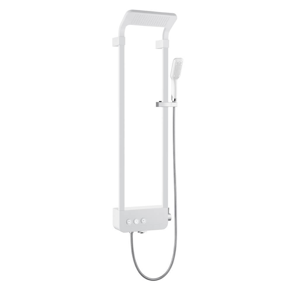 Душевая панель B&W  W2010 Shine White (1300х405x230)