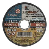 Круг отрезной по металлу, 115 х 2.5 х 22 мм "Луга" — фото 1
