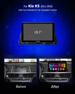 Магнитола для KIA Optima 2016-2020 (для любых комплектаций) - Kuberg OL-1739 IPS, Android 10, 4G SIM-слот