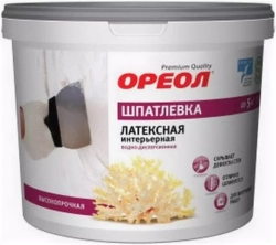 Шпатлевка для внутренних работ латексная Ореол 16 кг