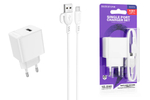 Зарядное сетевое с кабелем MicroUSB 1-метр 2.1А BOROFONE BAS11A Erudite