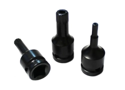 Головка-бита SPLINE ударная M10 с отверстием, 1/2'' RockForce##Rock FORCE RF-24806010T