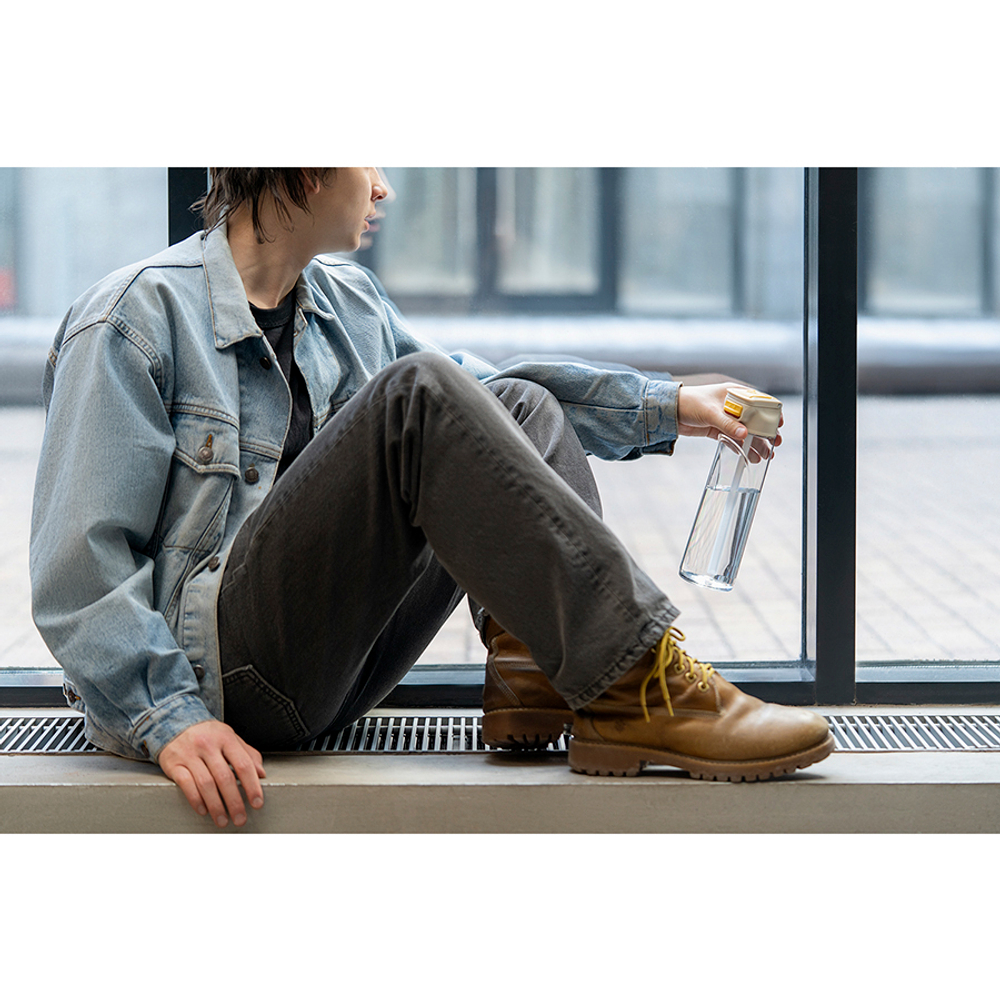 Бутылка для воды fresher, 750 мл, желтая