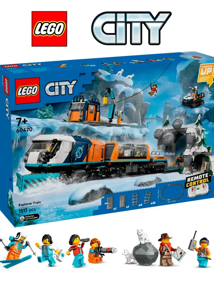 Конструктор City 60470 Арктический полярный экспресс