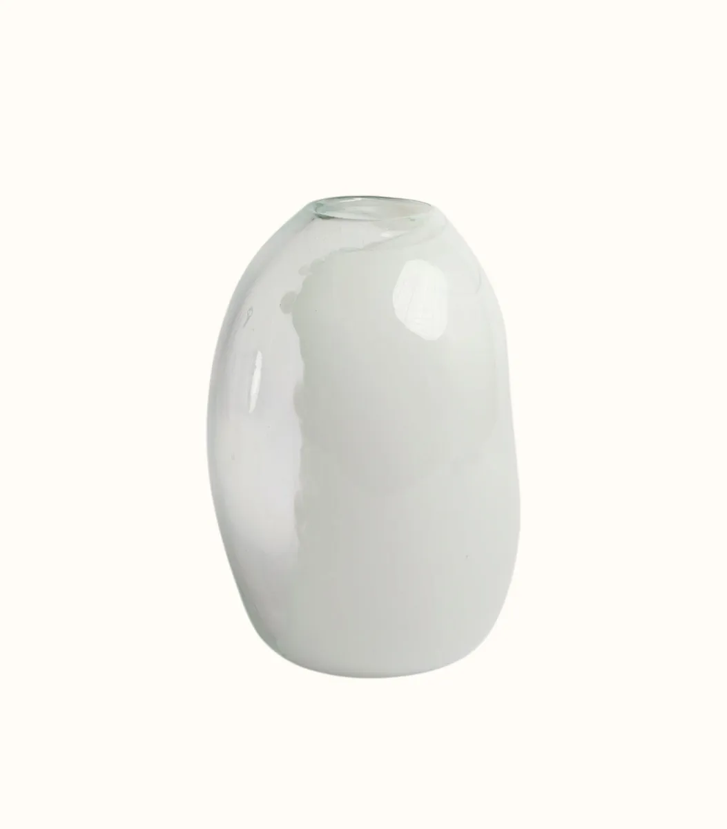 Ваза – TULIP, белый | Repin glass