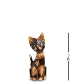 99-101 Фигурка «Кошка» н-р из трех 30,25,20 см (албезия, о.Бали)