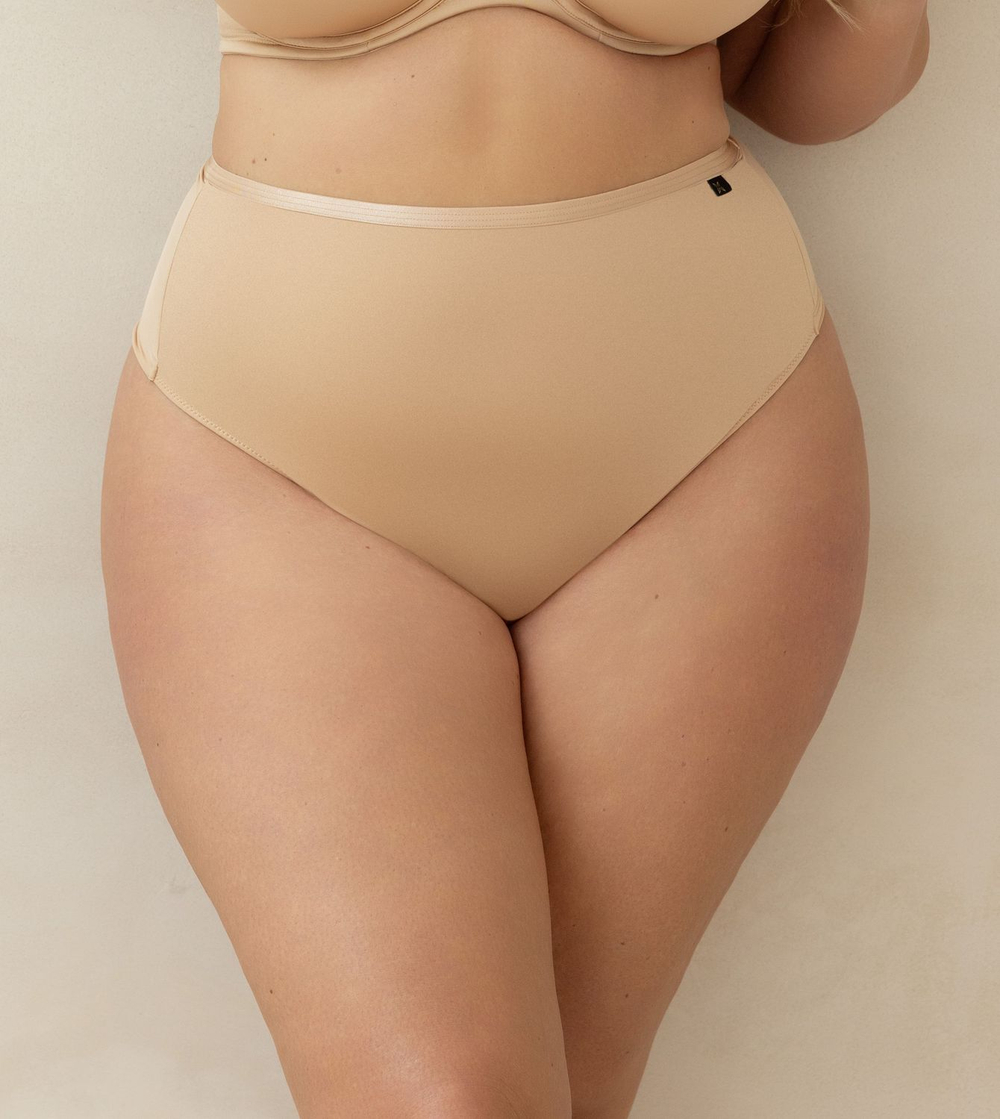 Трусы Kris Line Dolce стринги High Waist (телесный)