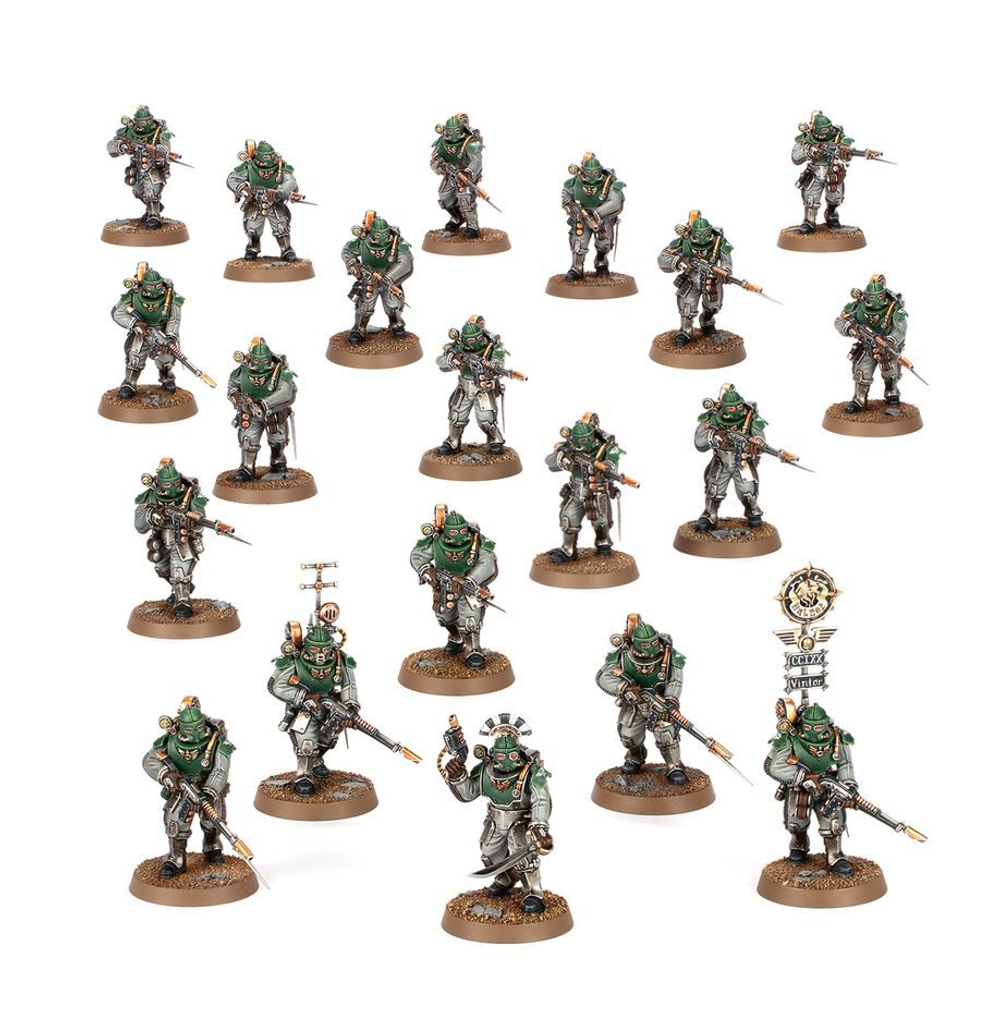 Warhammer Horus Heresy: Solar Auxilia Lasrifle Section