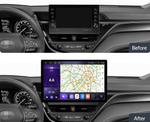 Магнитола для Toyota Camry 70 (75) 2021-2023 (все комплектации) - Kuberg FT003/KP-13-S10 монитор 13" QLED+2K на Android 12, Быстрая, 4G SIM-слот, CarPlay