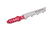 Пилки для лобзика по дереву T144D, 5 шт, 100х74мм, шаг зуба 4мм, быстрый прямой рез, HCS, БОЕКОМПЛЕКТ — фото 4