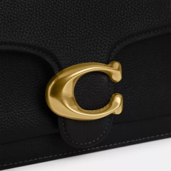 COACH СУМКА ЧЕРЕЗ ПЛЕЧО TABBY 26, ЧЕРНЫЙ
