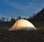 Палатка Naturehike Cloud Up UL Si 1-местная, алюминиевый каркас, серая, CNK2450WS017-G1